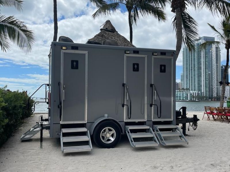 portable restrooms